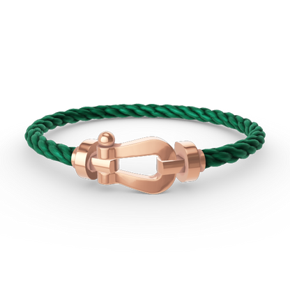 [Auream]FORCE LARGE HORSESHOE NO DIAMOND BRACELET ROSE GOLD