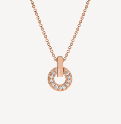 [Auream]GARI NECKLACE PINK GOLD DIAMOND