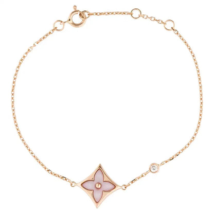 [Auream]STAR 1 DIAMOND PINK GOLD BRACELET
