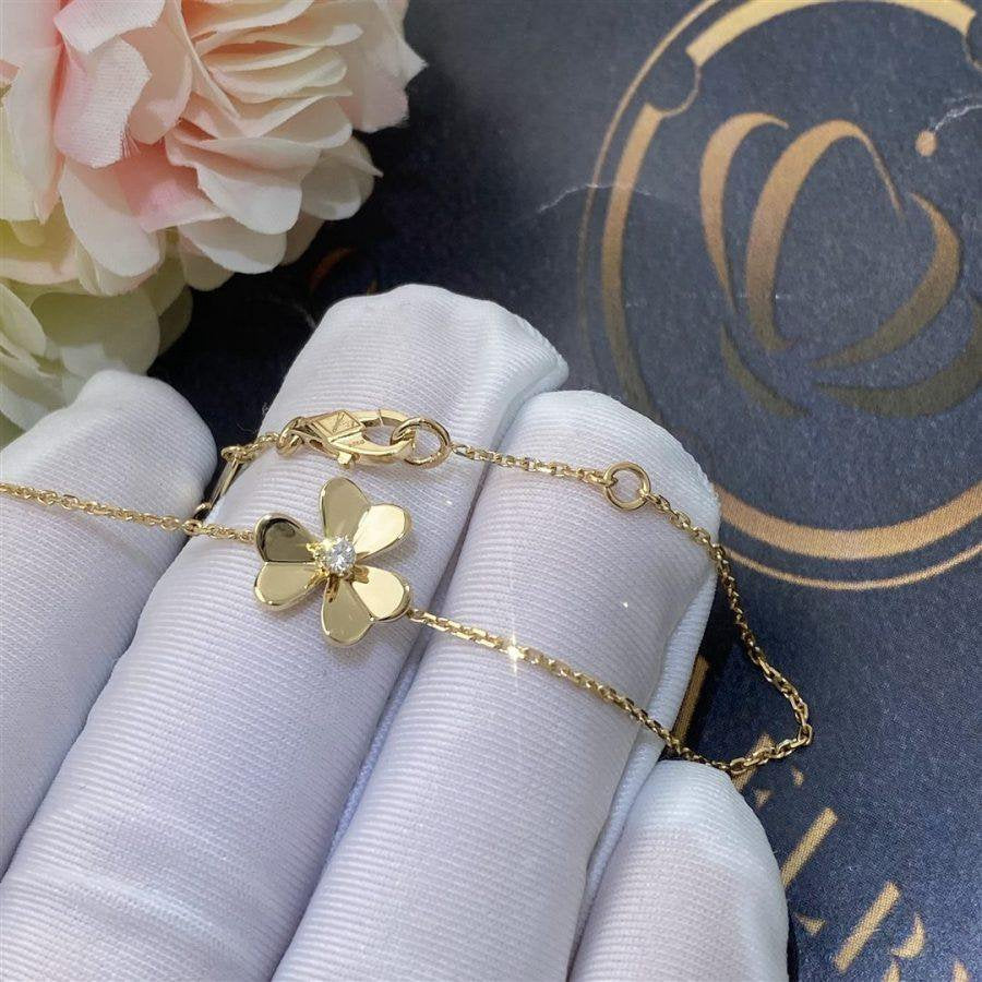 [Auream]FRIVOLE GOLD FLOWER BRACELET