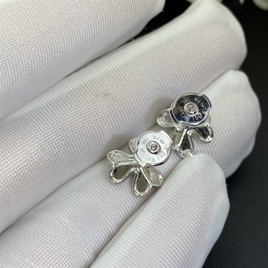 [Auream]FRIVOLE MINI SILVER FLOWER EARRINGS