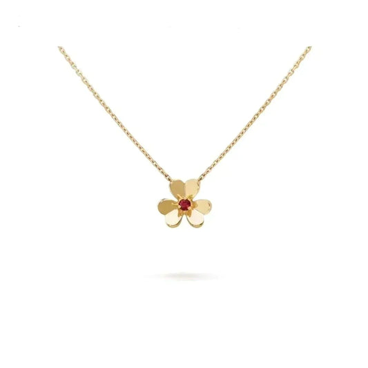 [Auream]FRIVOLE GOLD FLOWER NECKLACE