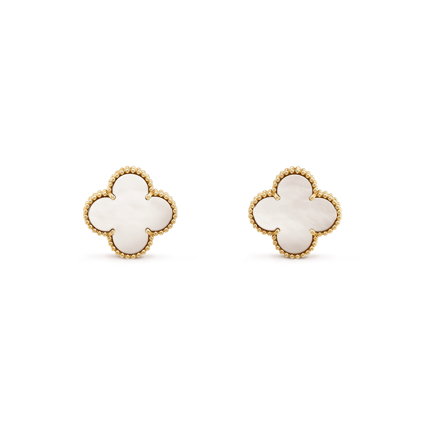[Auream]CLOVER MINI GOLD EARRINGS