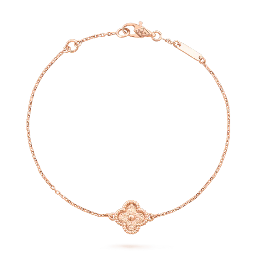 [Auream]CLOVER SINGLE FLOWER BRACELET