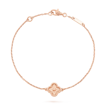[Auream]CLOVER SINGLE FLOWER BRACELET