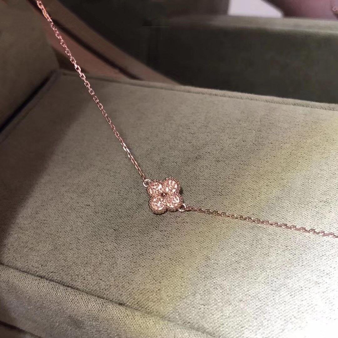 [Auream]CLOVER SINGLE FLOWER BRACELET