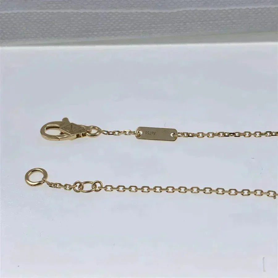 [Auream]CLOVER  CARNELIAN SINGLE FLOWER BRACELET