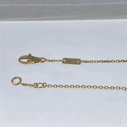 [Auream]CLOVER  CARNELIAN SINGLE FLOWER BRACELET