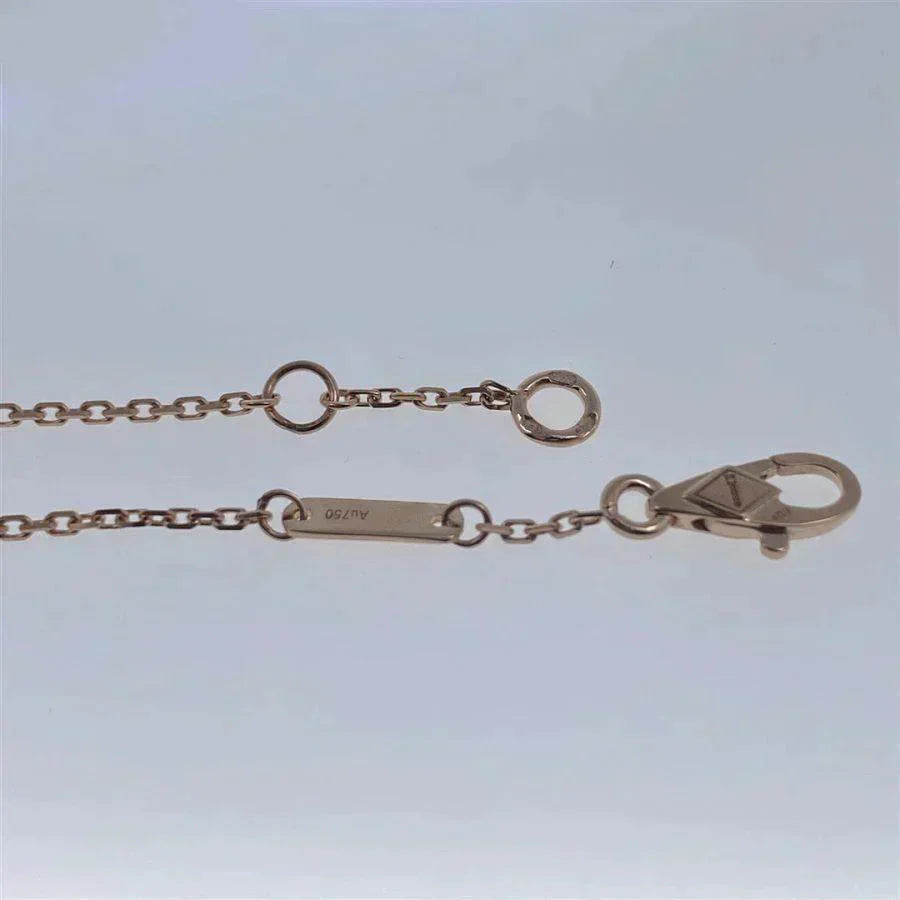 [Auream]CLOVER WHITE MOP SINGLE FLOWER BRACELET