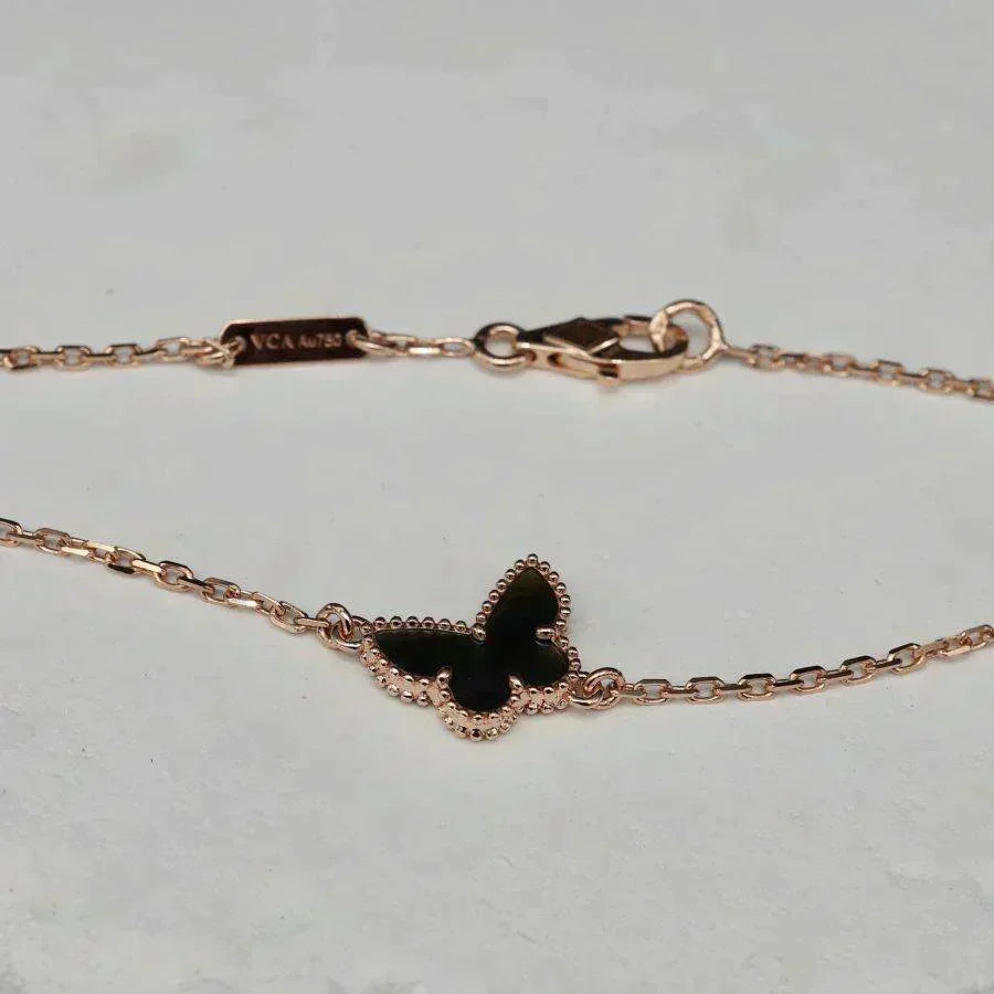 [Auream]BUTTERFLY ONYX  BUTTERFLY BRACELET