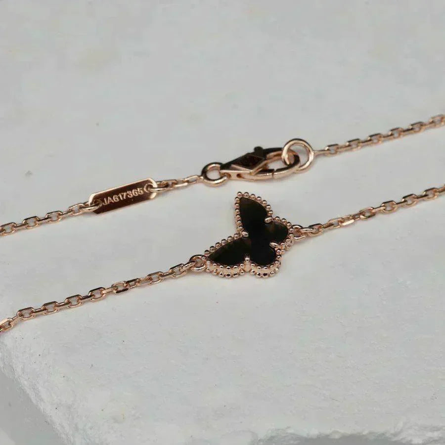 [Auream]BUTTERFLY ONYX  BUTTERFLY BRACELET