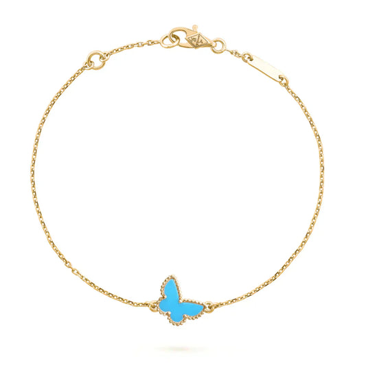 [Auream]BUTTERFLY TURQUOISE BUTTERFLY BRACELET