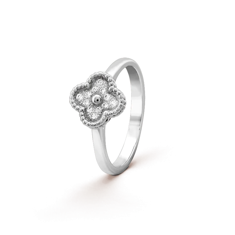 [Auream]CLOVER DIAMOND RING