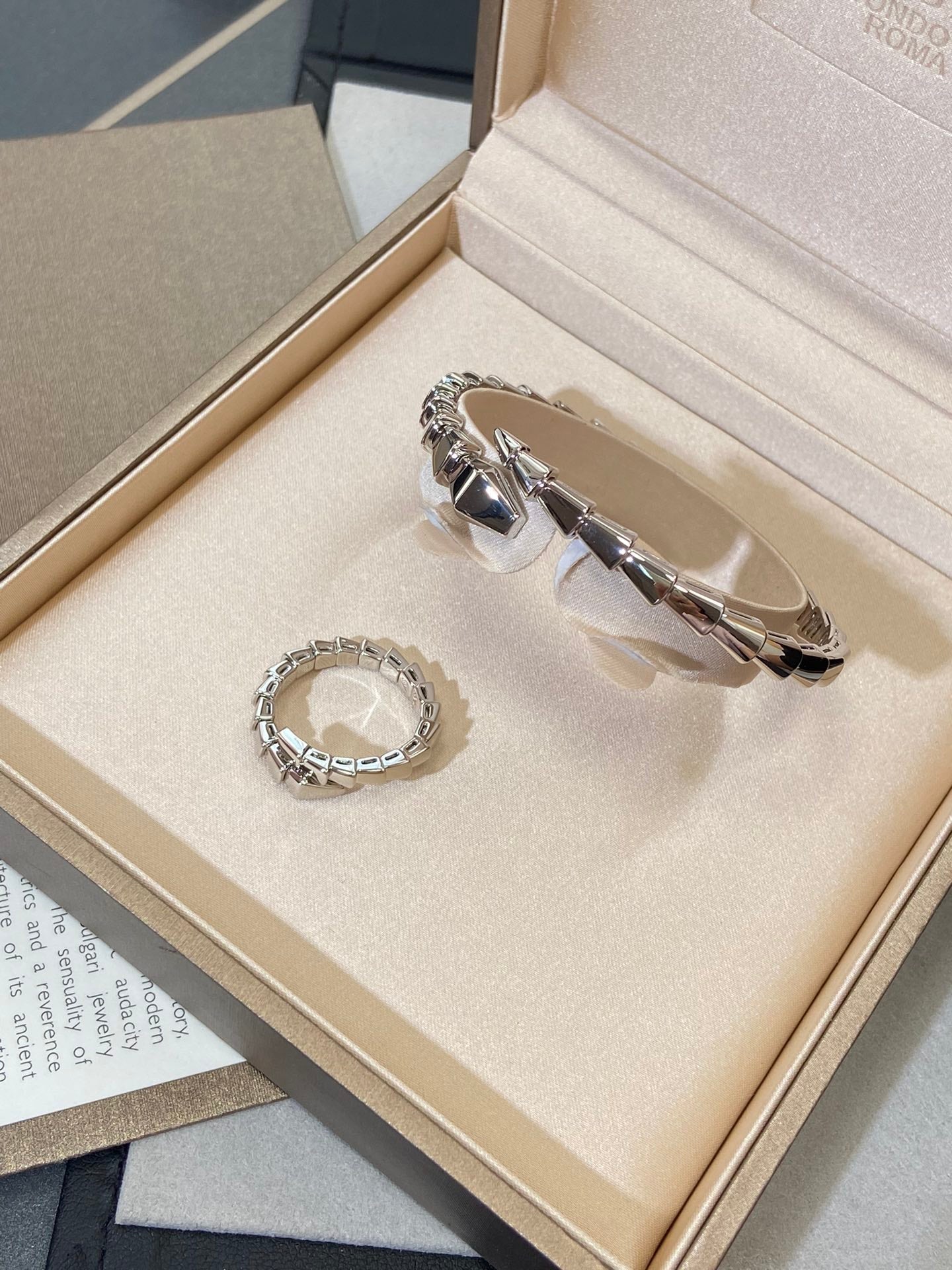 [Auream]SERPENTI VIPER SILVER BRACELET
