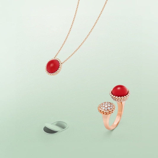 [Auream]PERLEE COULEURS DIAMOND ROSE GOLD BETWEEN THE FINGER RING