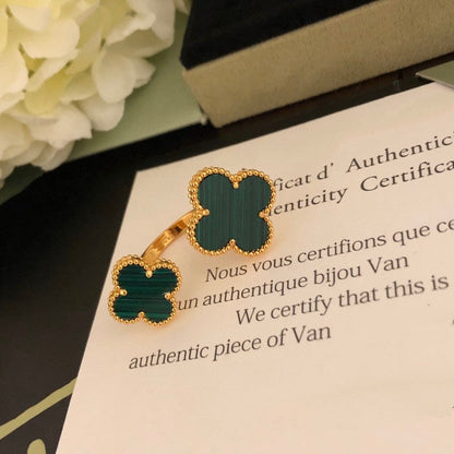 [Auream]CLOVER BETWEEN THE FINGER RING