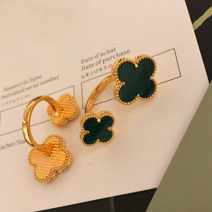 [Auream]CLOVER BETWEEN THE FINGER RING