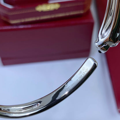 [Auream]PANTHERE SILVER OPEN BRACELET