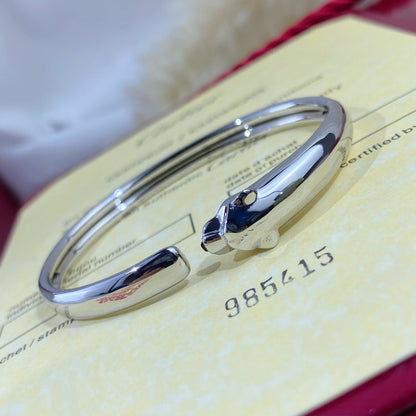 [Auream]PANTHERE SILVER OPEN BRACELET