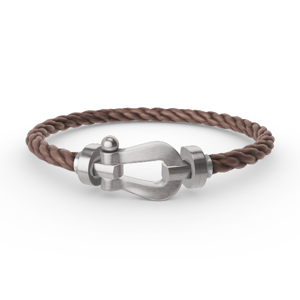 [Auream]FORCE LARGE HORSESHOE NO DIAMOND BRACELET SILVER