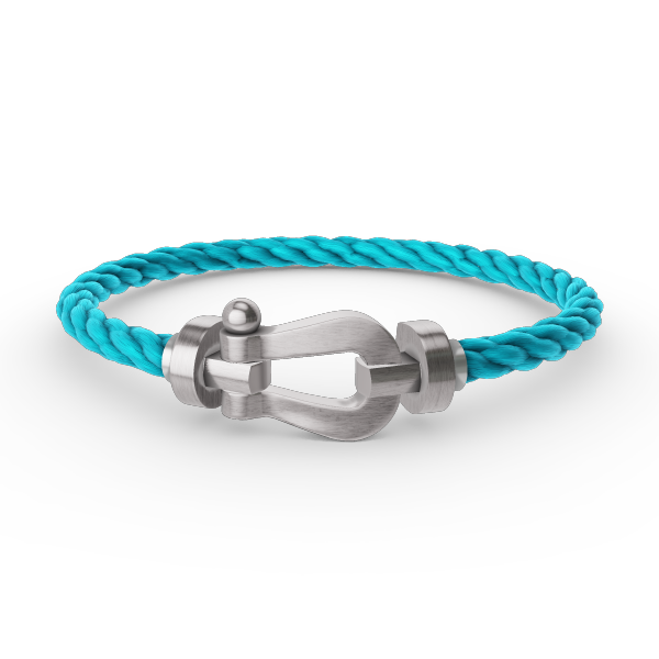 [Auream]FORCE LARGE HORSESHOE NO DIAMOND BRACELET SILVER