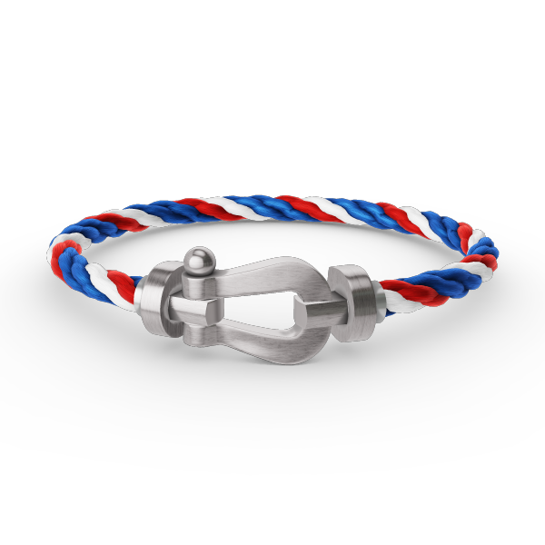 [Auream]FORCE LARGE HORSESHOE NO DIAMOND BRACELET SILVER