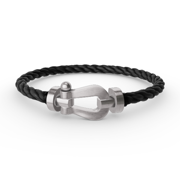 [Auream]FORCE LARGE HORSESHOE NO DIAMOND BRACELET SILVER