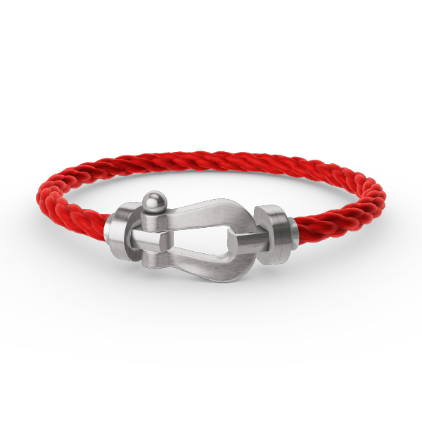 [Auream]FORCE LARGE HORSESHOE NO DIAMOND BRACELET SILVER