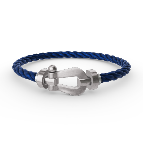 [Auream]FORCE LARGE HORSESHOE NO DIAMOND BRACELET SILVER