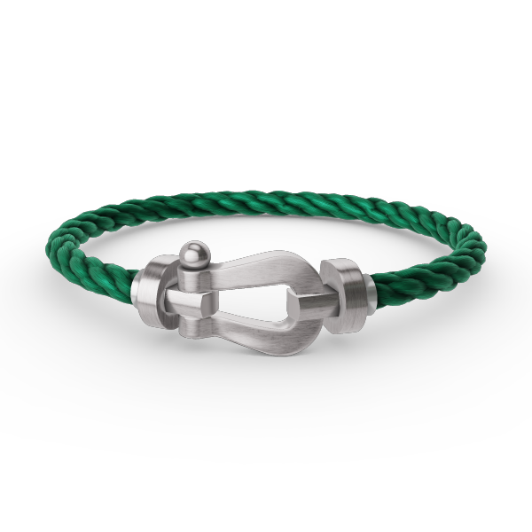 [Auream]FORCE LARGE HORSESHOE NO DIAMOND BRACELET SILVER