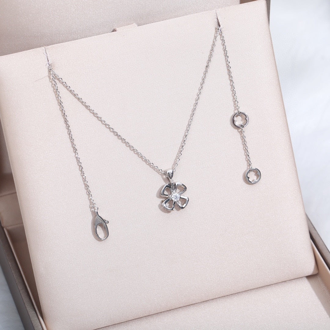 [Auream]FIOREVER NECKLACE DIAMOND CENTER