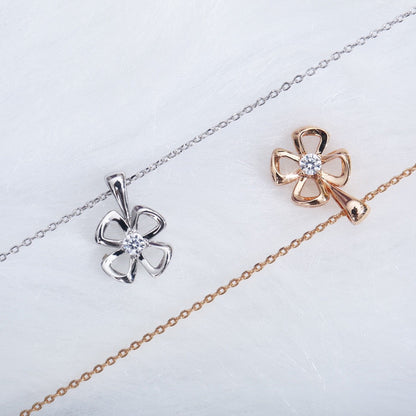 [Auream]FIOREVER NECKLACE DIAMOND CENTER