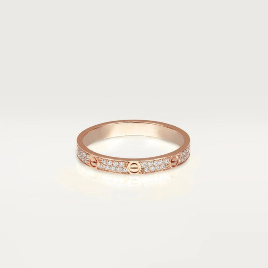 [Auream]LOVE RING 2.65MM DIAMOND
