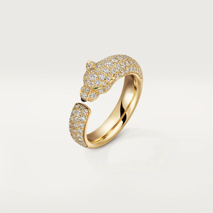 [Auream]PANTHERE PINK GOLD DIAMOND RING