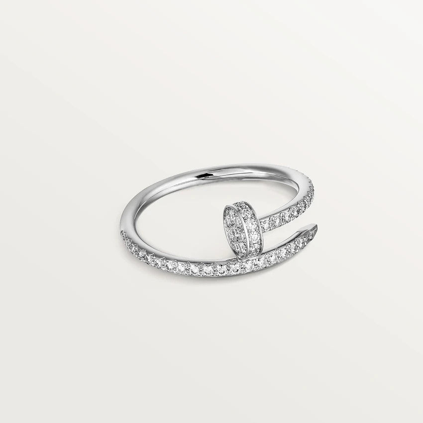 [Auream]JUSTE RING 1.8MM SILVER DIAMONDS