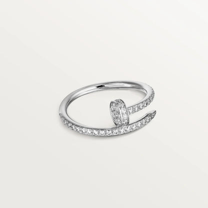 [Auream]JUSTE RING 1.8MM SILVER DIAMONDS