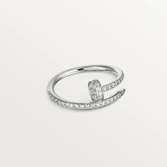 [Auream]JUSTE RING 1.8MM SILVER DIAMONDS